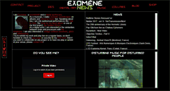 Desktop Screenshot of exomene.com