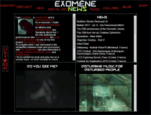 Tablet Screenshot of exomene.com